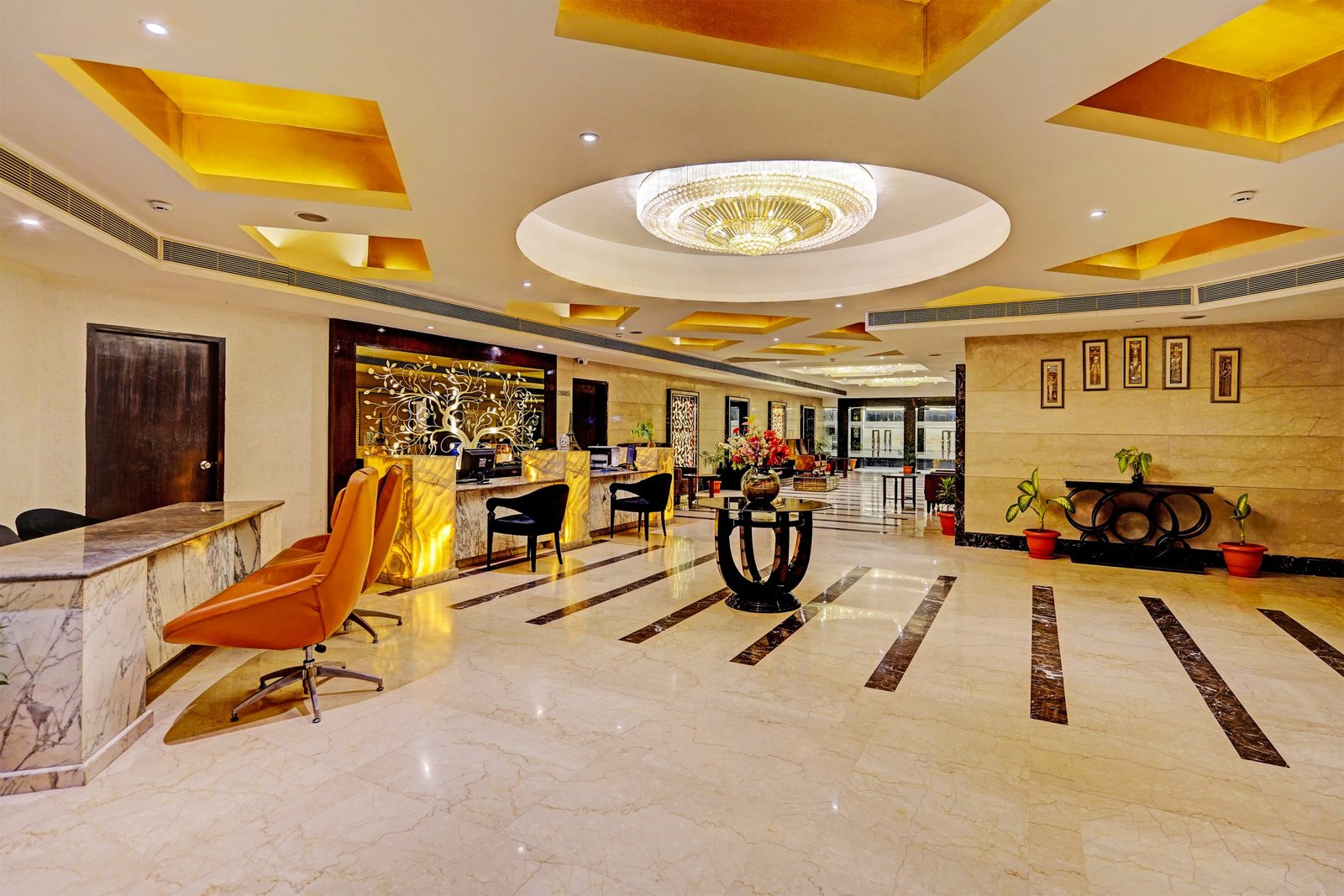 Reception at Dahabi City Mark, Gurugram