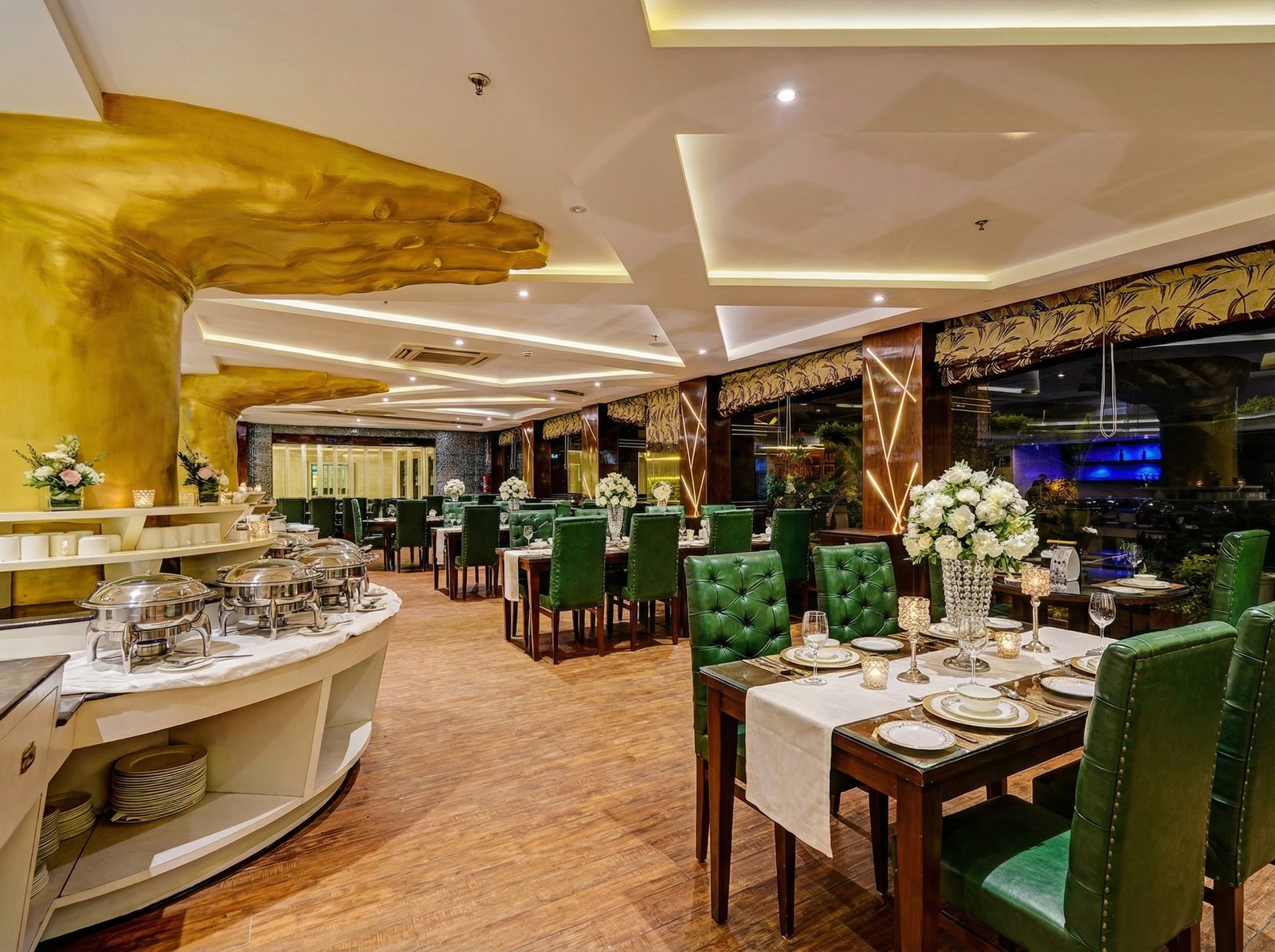 Saffron — multi-cuisine restaurant at Dahabi