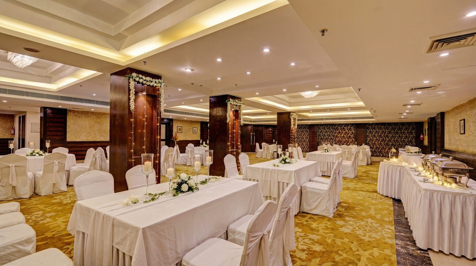 Corporate conference setup