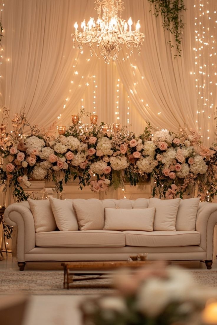 Dahabi Prime Rose wedding setup